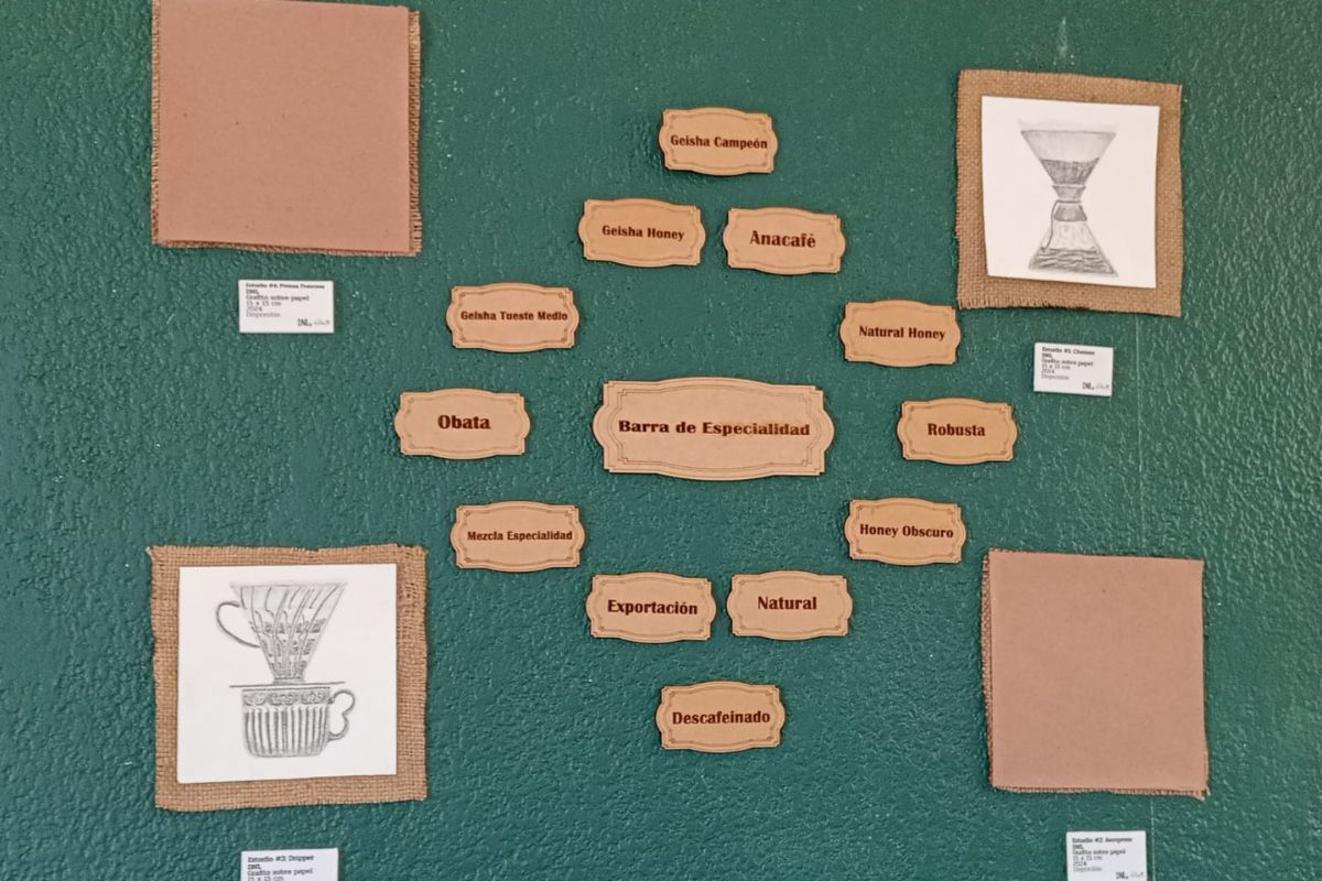 Detalles del ambiente acogedor y artístico de Almán La Finca en Pachuca