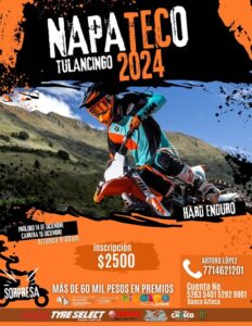 Napateco recibe a los mejores exponentes de motociclismo del centro del país