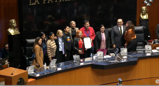 Rosario Piedra Ibarra rinde protesta para un segundo mandato al frente de la CNDH.