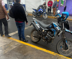 Cruz Roja atendió cuatro accidentes de motocicletas en Tulancingo, dejando tres lesionados.