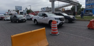 Bloqueos en el bulevar Santa Catarina de Pachuca podrían afectar la movilidad este viernes.