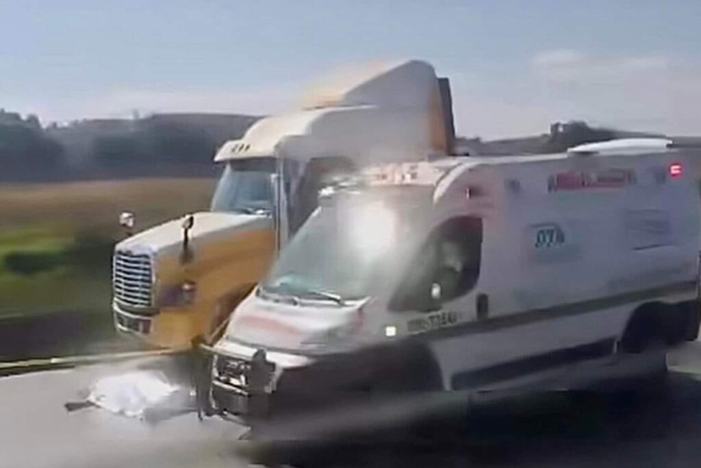 Los hechos sucedieron en la autopista México-Querétaro, a la altura de Jorobas, Huehuetoca