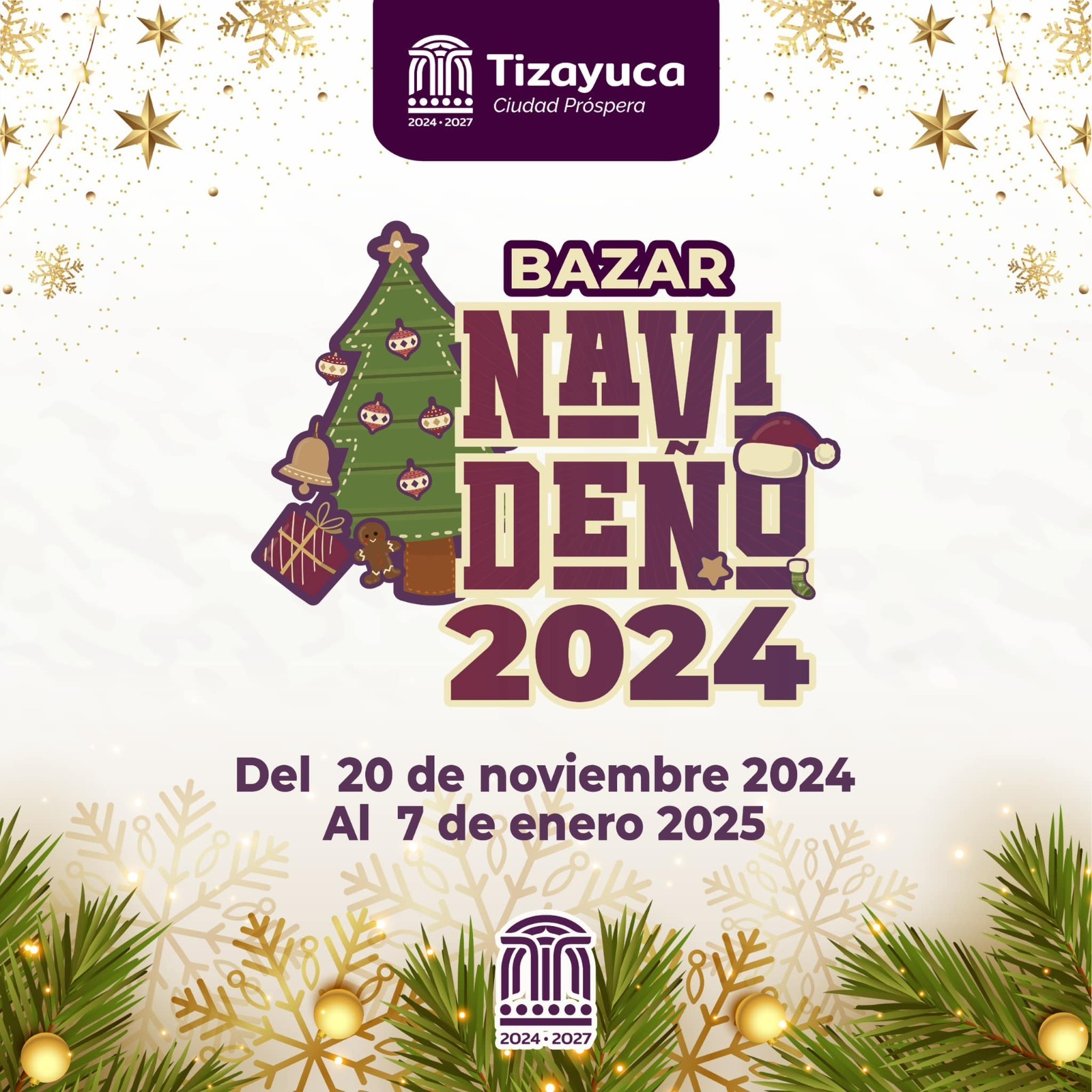 El bazar abrirá sus puertas todos los días desde las 8 de la mañana hasta las 11 de la noche