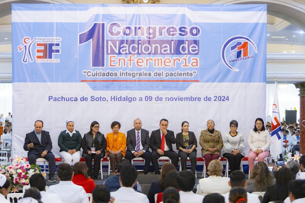 El Congreso Nacional de Enfermería inspiró a nuevas generaciones de enfermeros en el Congreso de Hidalgo