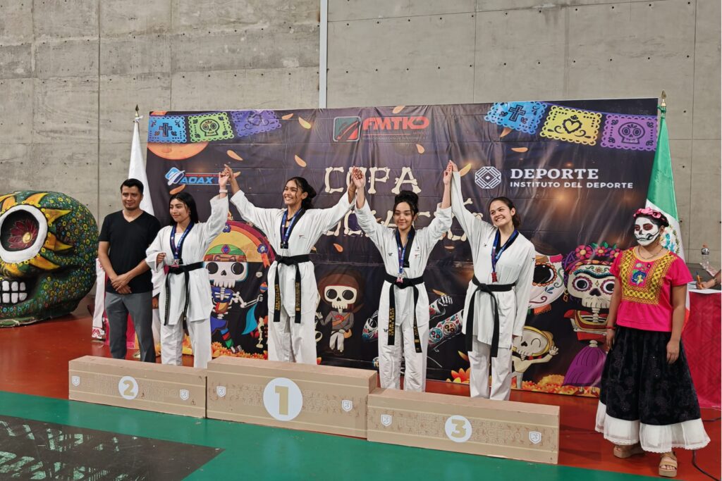 La delegación hidalguense celebró su cosecha de seis medallas en Oaxaca, destacando en el ranking nacional