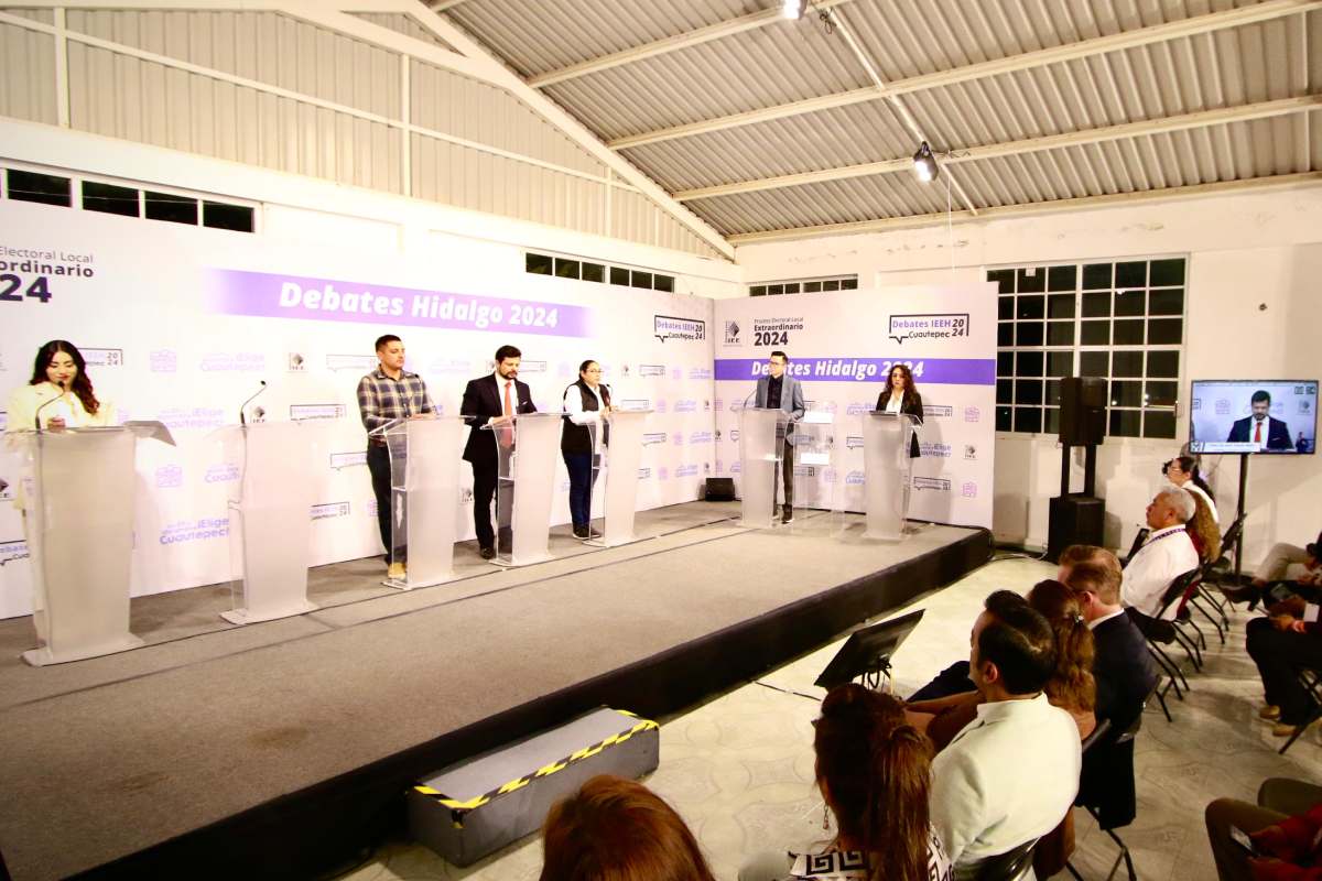 Se realizó el primer debate entre aspirantes a regidurías o sindicaturas por Cuautepec de Hinojosa