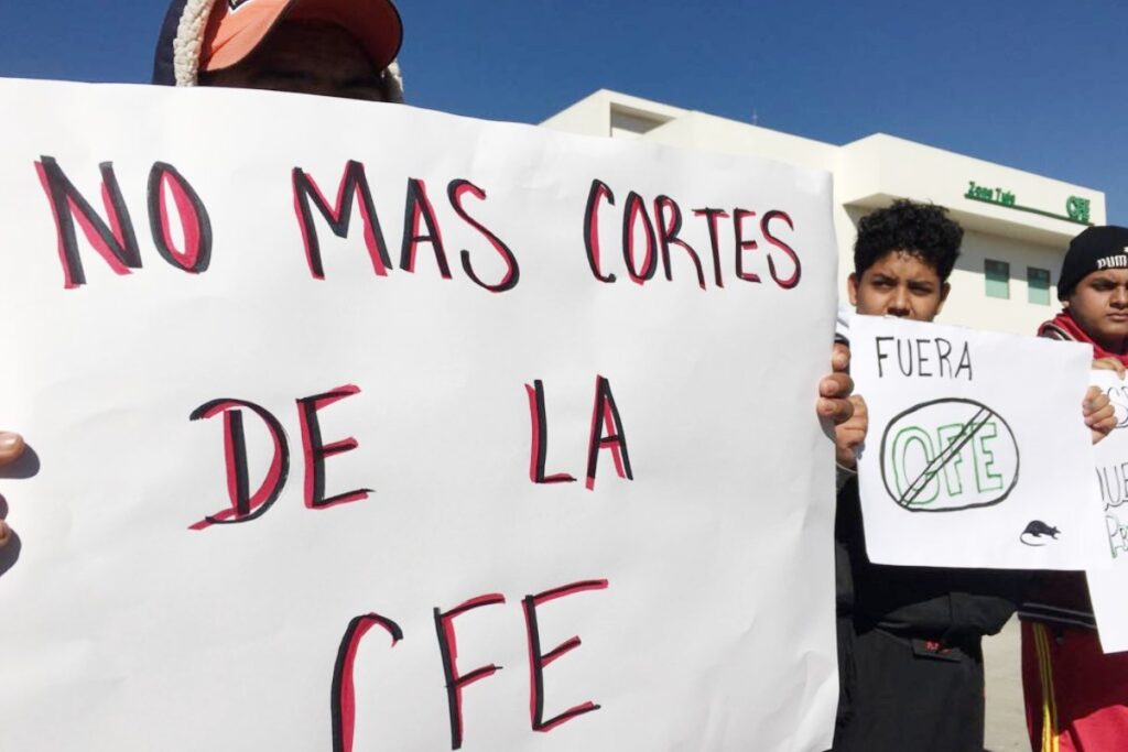 También se quejaron de los cambios de medidores que a últimas fechas ha implementado la CFE