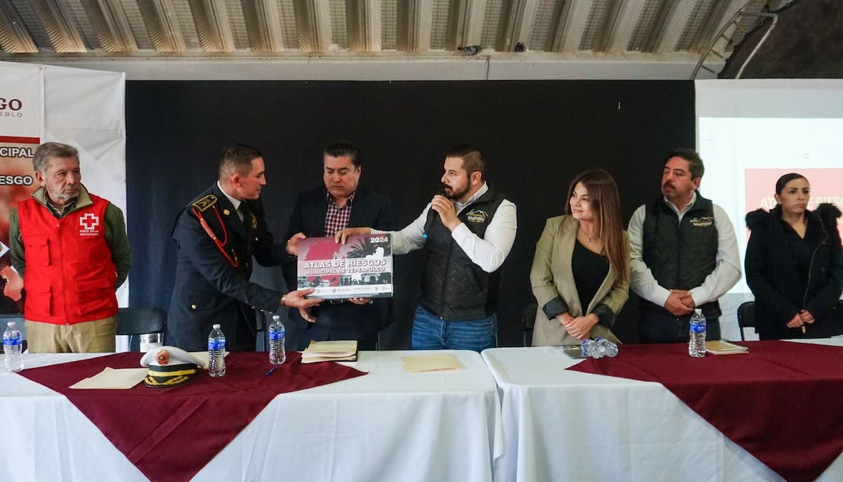 El presidente de Tepeapulco González Quiroz destacó la importancia de contar con un consejo comprometido con la seguridad de la población