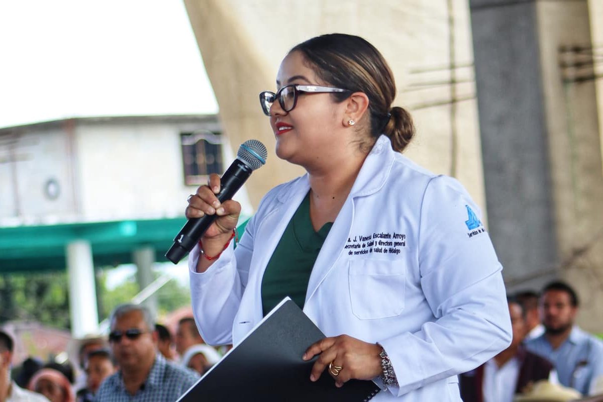 Vanesa Escalante sugirió acudir inmediatamente a los centros de salud si se presentan síntomas de la enfermedad