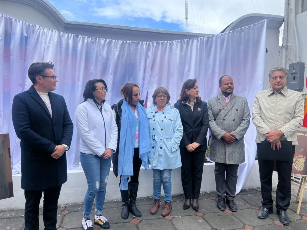 Recuerdan a las personas transgénero asesinadas en Hidalgo y el país con un mural