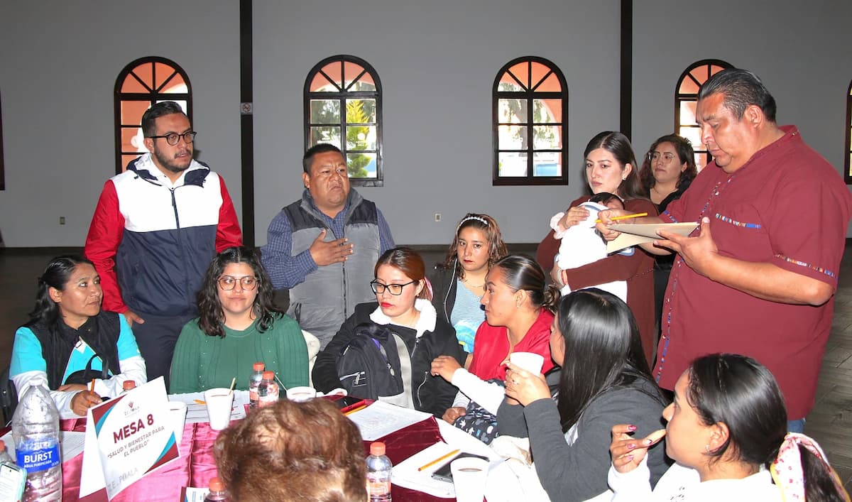 Propuestas comunitarias fortalecen el Plan Municipal de Desarrollo 2024-2027 en Zempoala