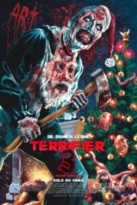 Art the Clown regresa más siniestro que nunca, listo para llenar de terror la Nochebuena, en Terrifier 3