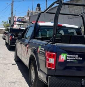 Armas largas y cortas incautadas en el municipio de Ixmiquilpan