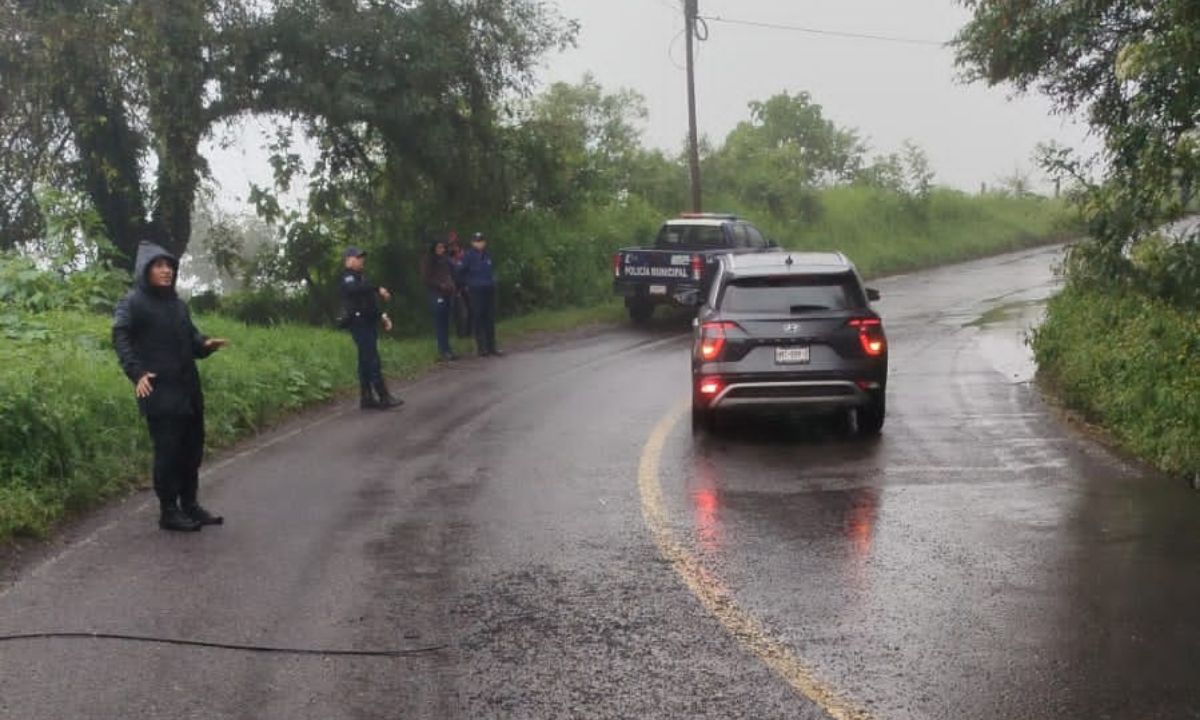Halcones de Tlanchinol han llamado a la población a extremar precauciones al circular por carreteras de la región | Foto: Salomón Hernández