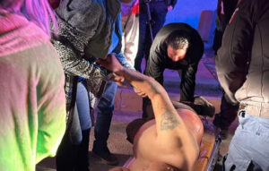 Policía arribó a la colonia Chavarría, en Mineral de la Reforma, tras el reporte de disparos.