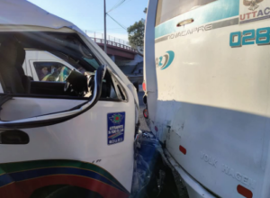 El accidente en la autopista México-Pachuca causó caos vial durante la mañana de este sábado
