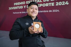 El Premio Estatal del Deporte 2024 motiva a Francisco Alam a seguir luchando por sus sueños olímpicos