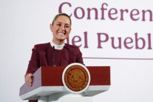 La presidenta Claudia Sheinbaum destacó que esta es la mayor incautación de pastillas de fentanilo en la historia del país