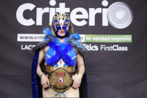 Dayami, la primera luchadora hidalguense en conquistar un campeonato internacional