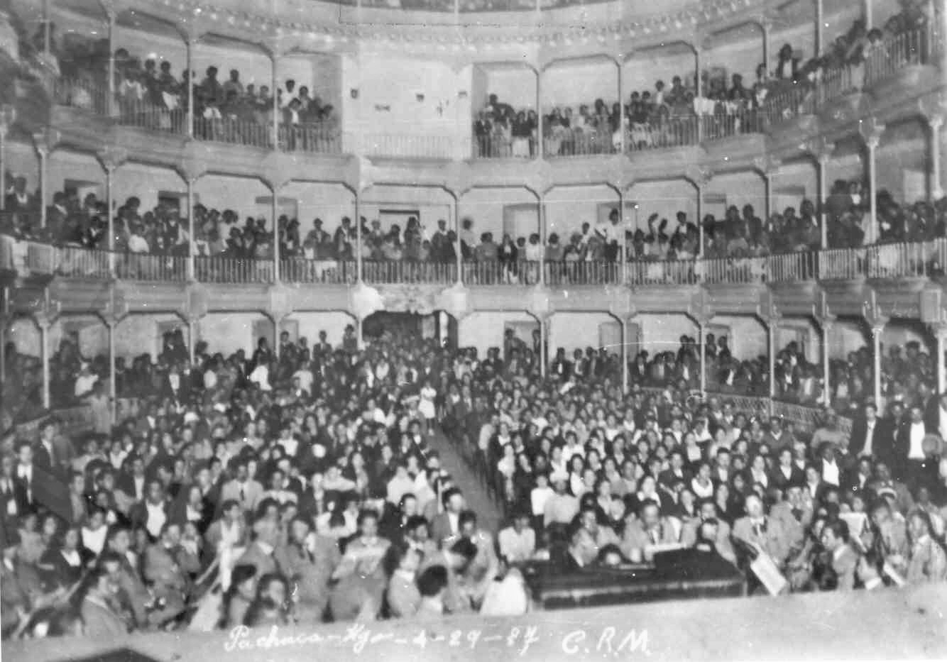 Fotografia 2.- Interior del Bartolome de Medina 1927