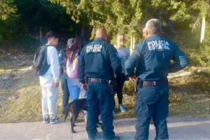 Un operativo exitoso permitió encontrar a una familia en los bosques de Mineral del Chico.