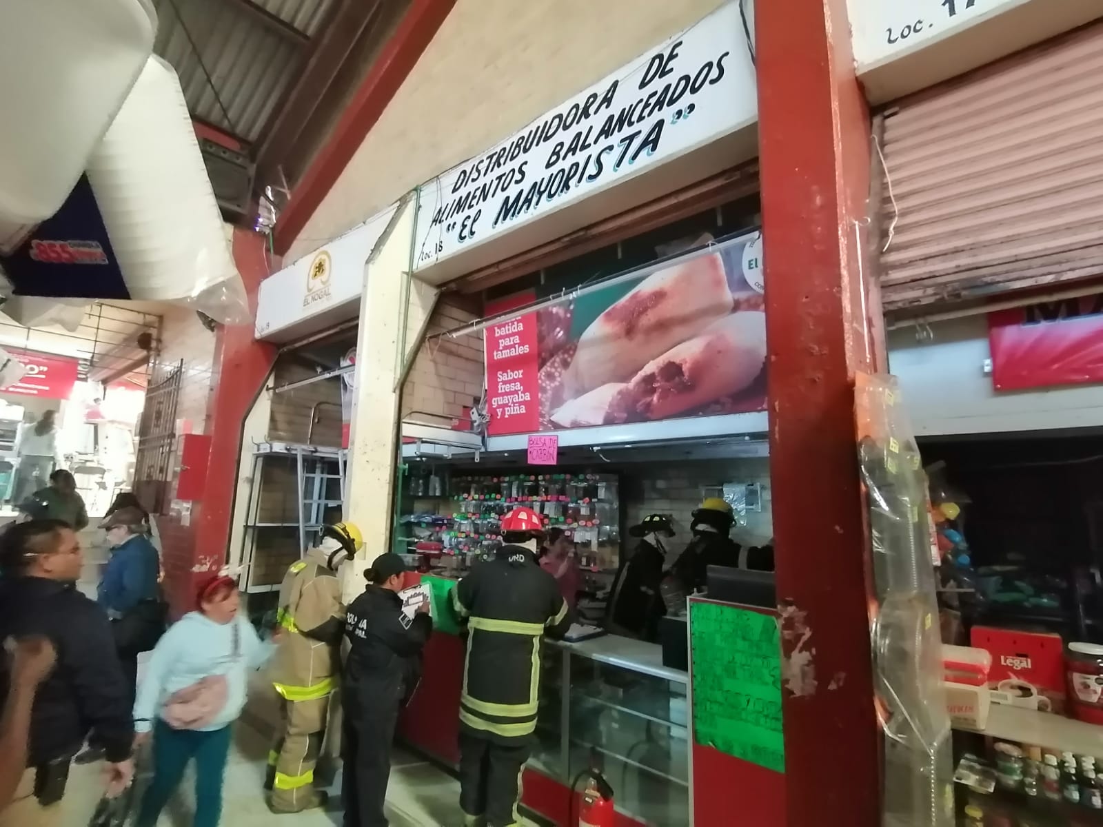 Pachuca bajo llamas: Mercado Benito Juárez sufre daños materiales
