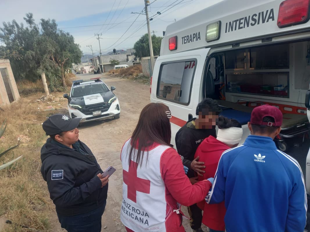 La policía continúa buscando al presunto agresor de la mujer lesionada en Pachuca