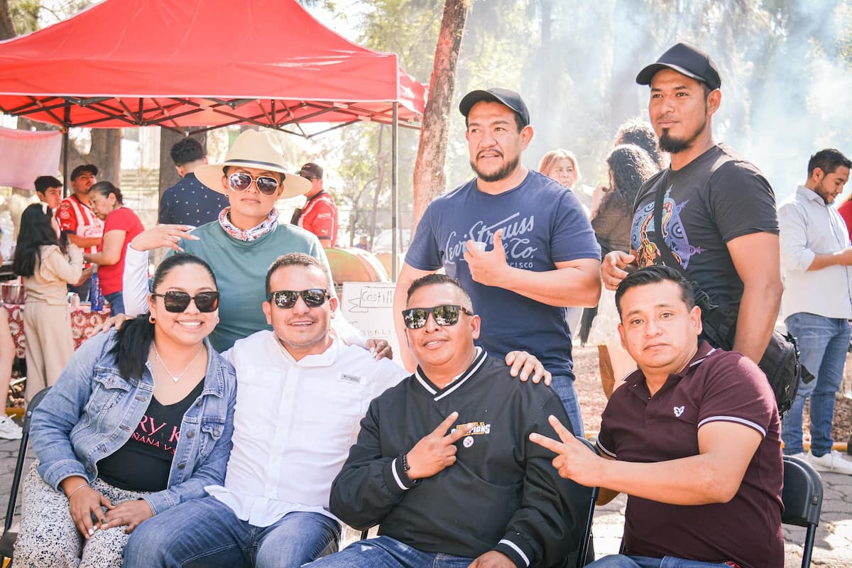 El Parque Benito Juárez de Ixmiquilpan fue el escenario del 1er Festival Parrillero