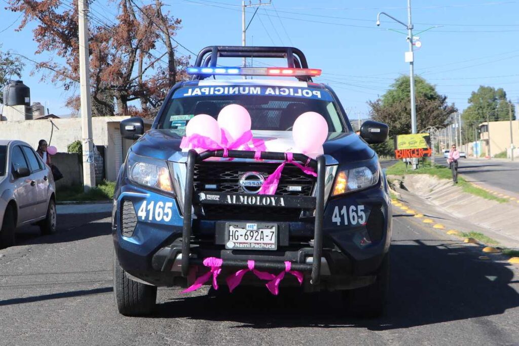 La Policía Violeta ha impartido pláticas en las diferentes instituciones educativas del municipio y entre la población en general