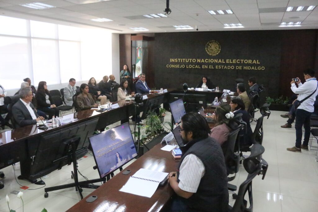 El INE en Hidalgo se prepara para la elección del Poder Judicial e instala consejo