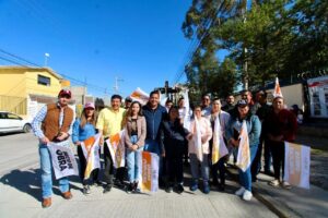 Vecinos celebran el inicio de obras que modernizarán San Agustín Tlaxiaca