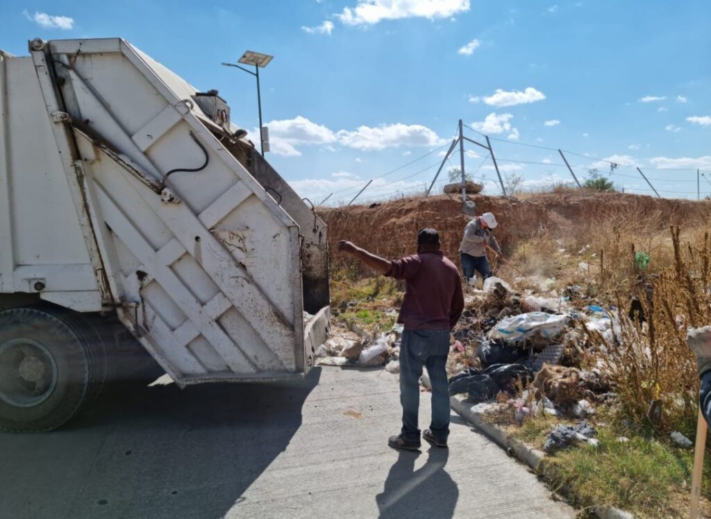 Los desechos están siendo trasladados a rellenos sanitarios del Estado de México