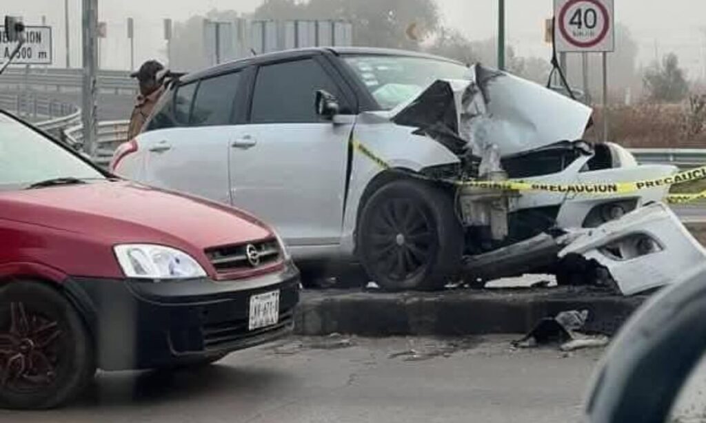 México-Pachuca: Choque vehicular genera caos vial cerca del AIFA; esto fue lo que pasó