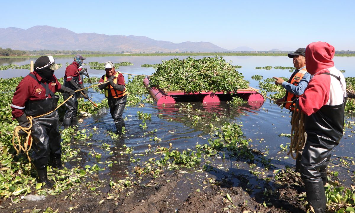 El saneamiento y recuperación de la presa Endhó es una acción prioritaria del gobierno de Hidalgo | Foto: Especial