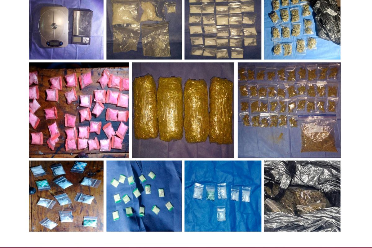 Autoridades estatales aseguraron drogas y vehículos en los operativos contra el narcomenudeo