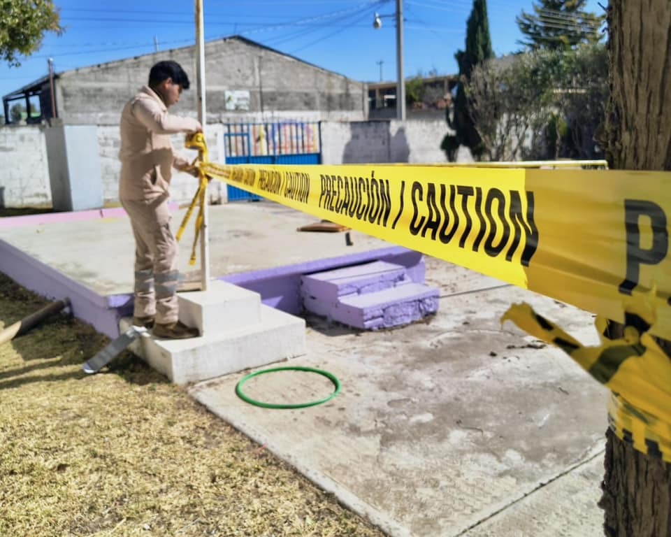 La Dirección Municipal de Protección Civil de Zempoala llevó a cabo importantes labores en la comunidad de San Gabriel Azteca