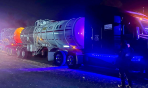 El conductor del tractocamión que transportaba huachicol en Mineral de la Reforma quedó a disposición de la FGR