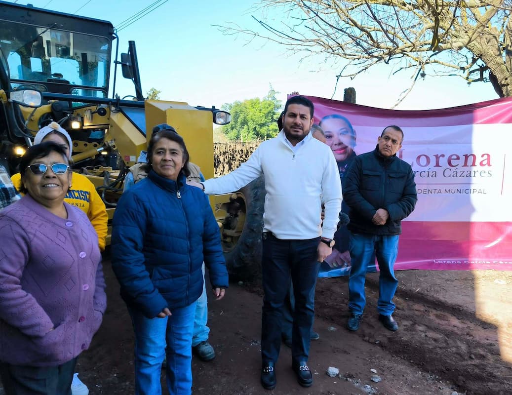 El gobierno municipal de Tulancingo dio inicio a los trabajos de rehabilitación de más de 1,000 metros lineales de caminos rurales en la localidad de Jaltepec