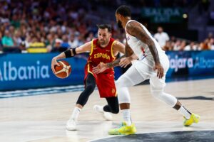 Rudy Fernández, de 39 años, se despidió del básquet en los Juegos de París