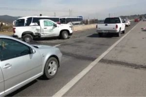 Un choque mortal paralizó la autopista Pachuca-Tulancingo Foto: Especial