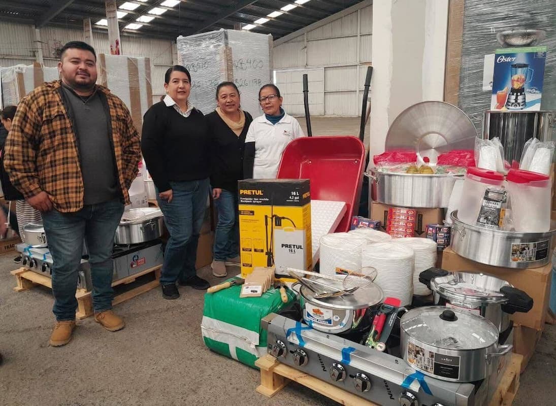 Las comunidades de Las Nueces y Tilcalco han sido beneficiadas con proyectos que impulsan su desarrollo