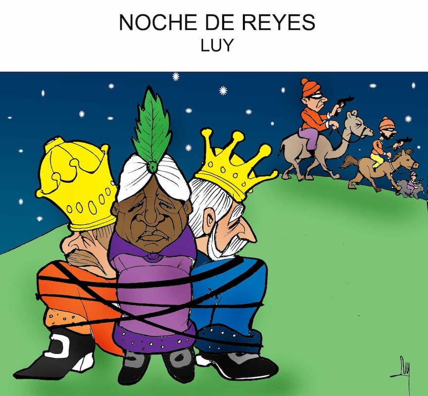 Noche de Reyes Cartón de Luy