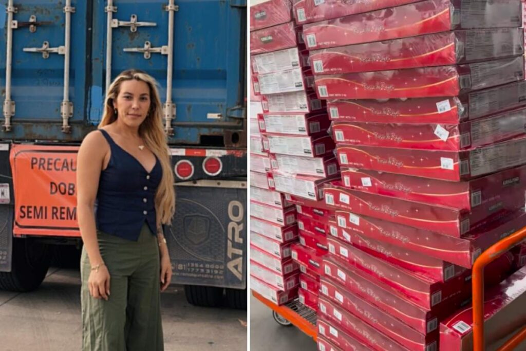 La mujer compró 800 roscas de Reyes para revenderlas