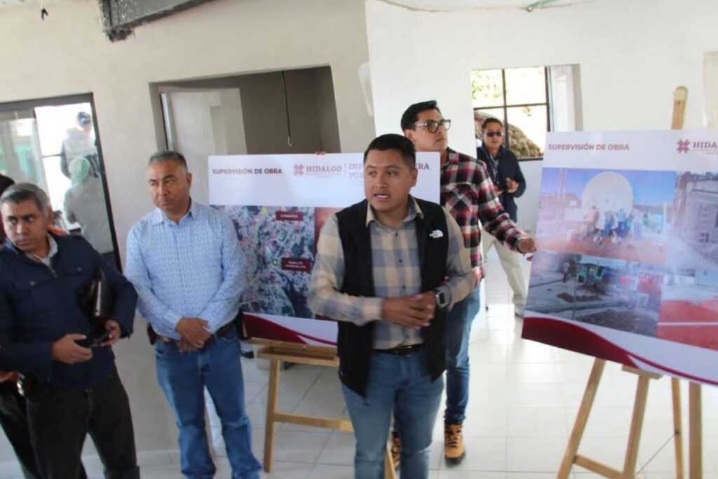 Autoridades supervisaron las futuras instalaciones de Radio y Televisión de Hidalgo en Tlanchinol