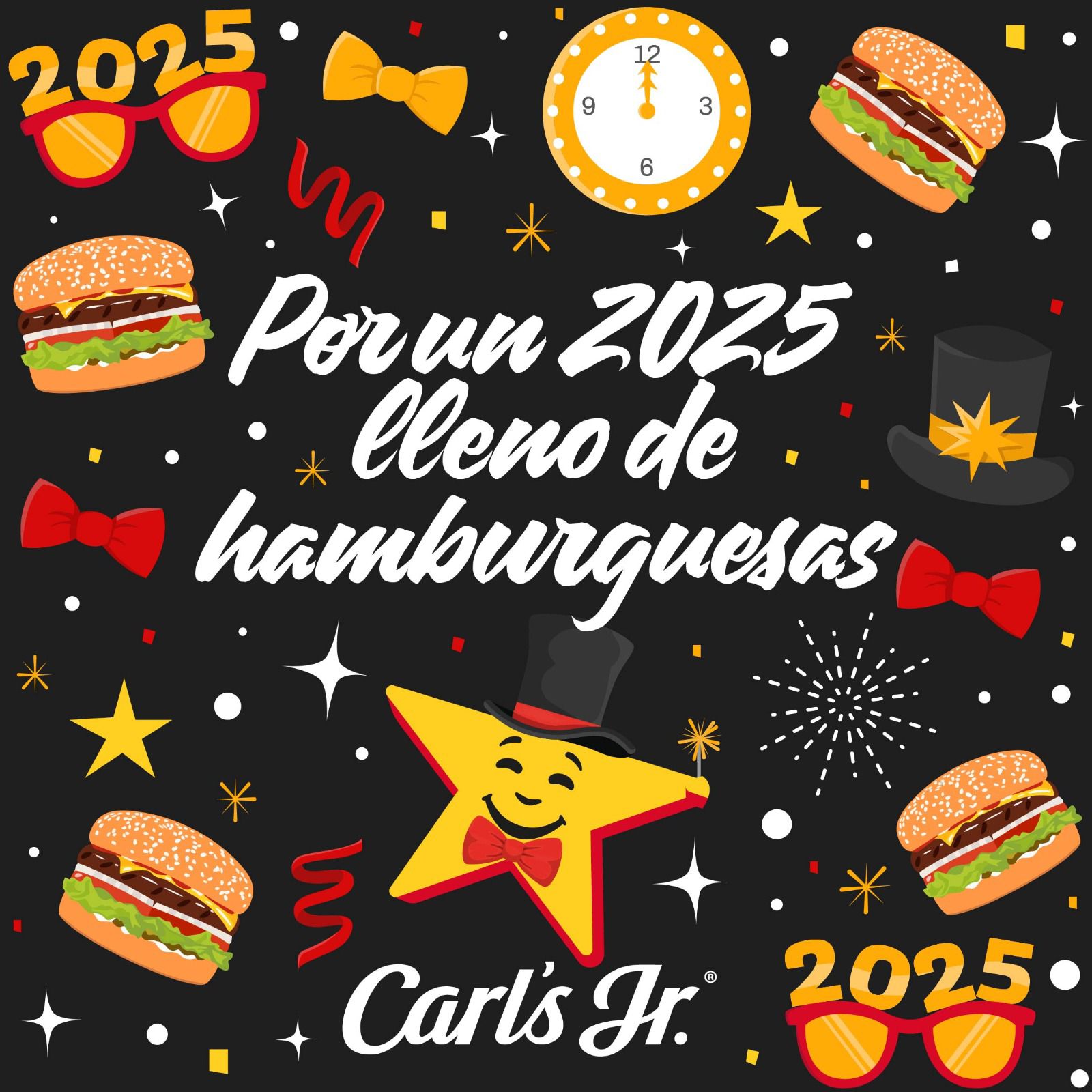 Esta promoción es válida en las sucursales de Carl's Jr. ubicadas en el estado de Hidalgo