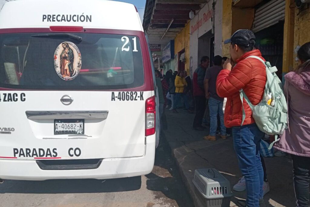 El traslado Zacualtipán-Pachuca tiene un costo de 90.00 pesos