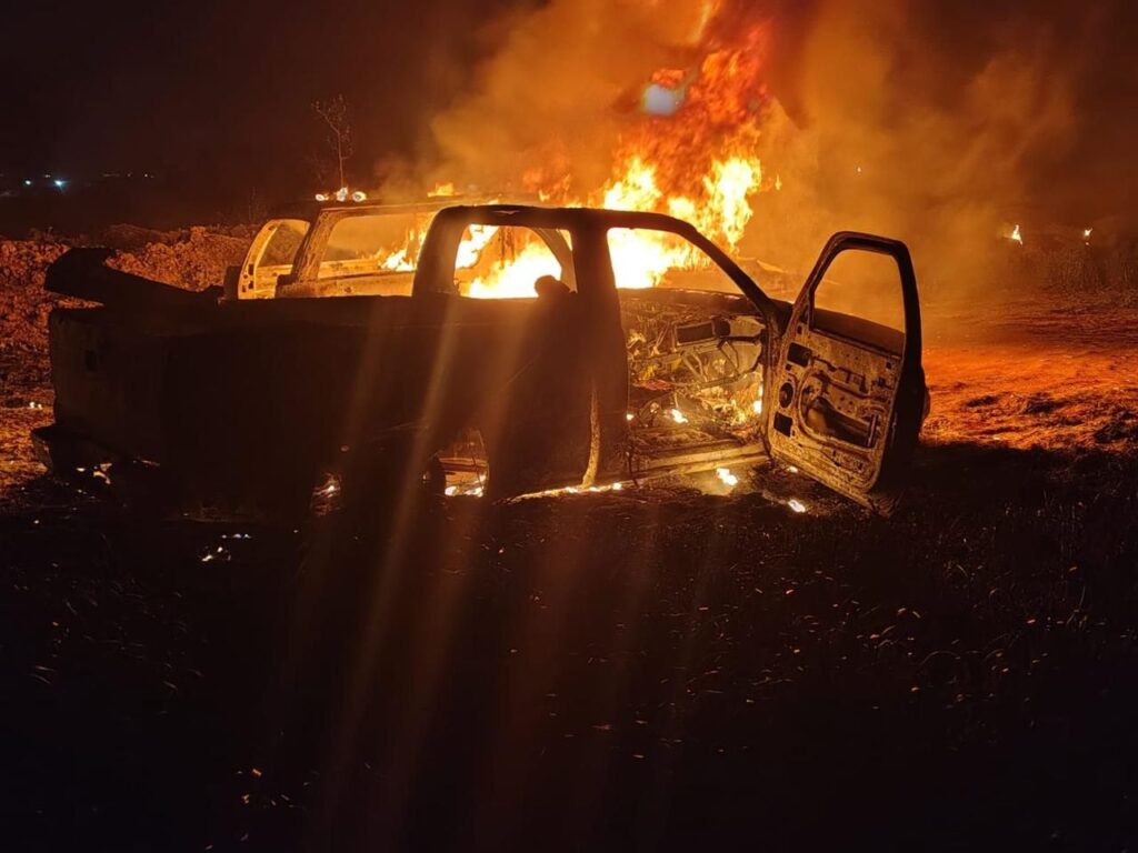 Protección Civil sofocó las llamas en el municipio de Tlaxcoapan