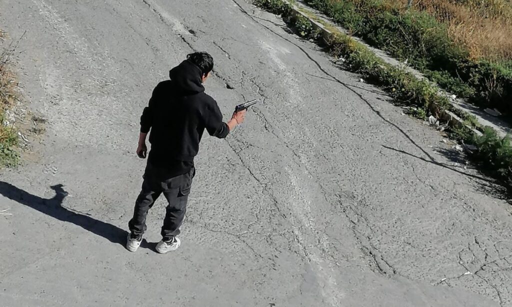 Captan en Pachuca a sujeto con arma de fuego; causa alarma entre los pobladores