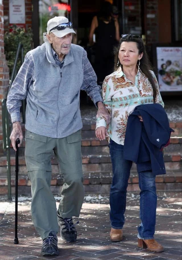Esta es la última imagen captada de Gene Hackman junto a su esposa / Foto. Redes