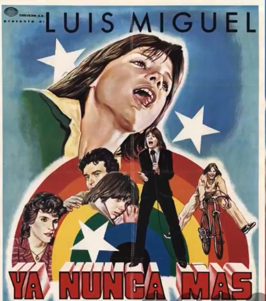 En 1983, Daniel Bisogno compartió créditos con Luis Miguel en la película Ya nunca más / Foto. Redes